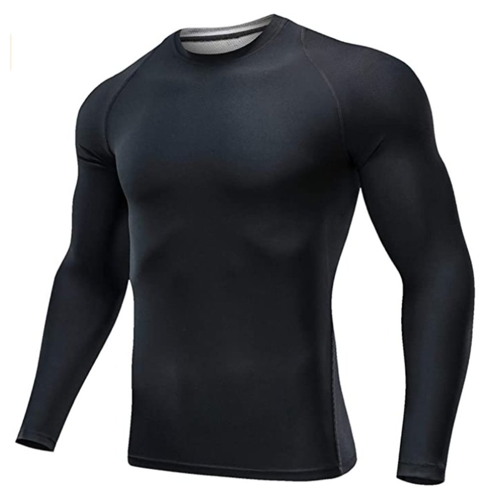 Mens Long Sleeve Compression Tee